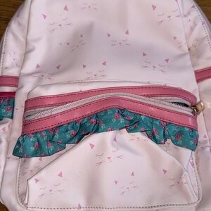 SweetHoney Pink and Green Ruffled Insulated Lunch Bag